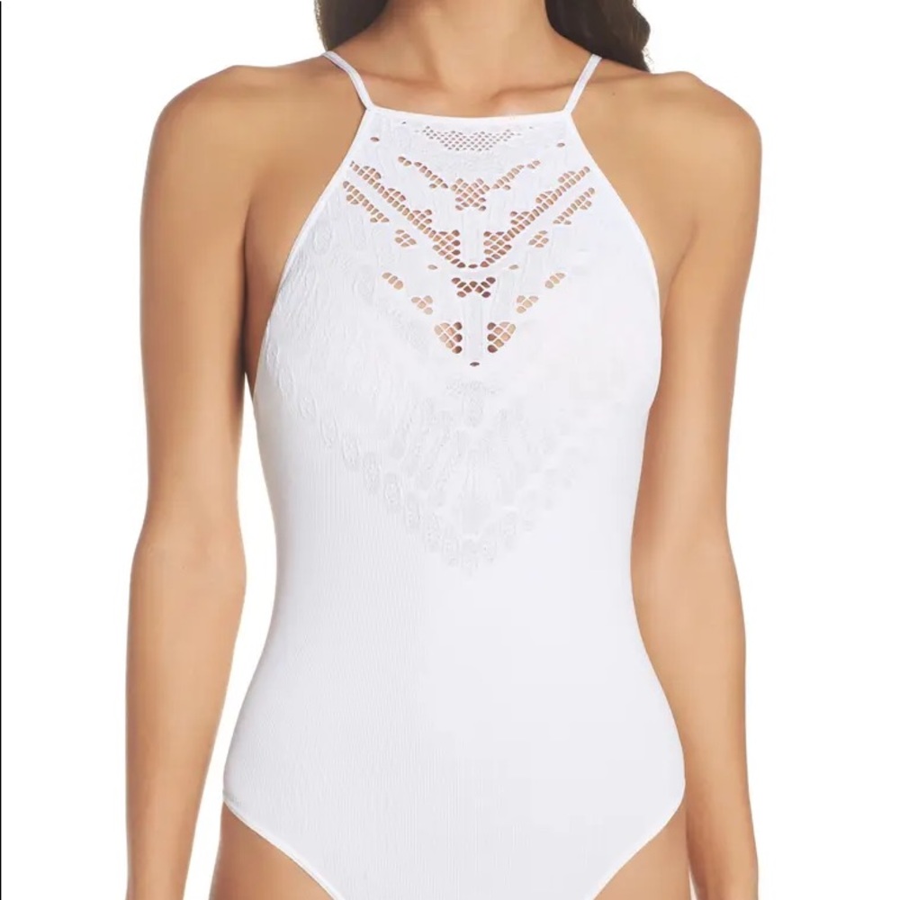 Free people white body suite
